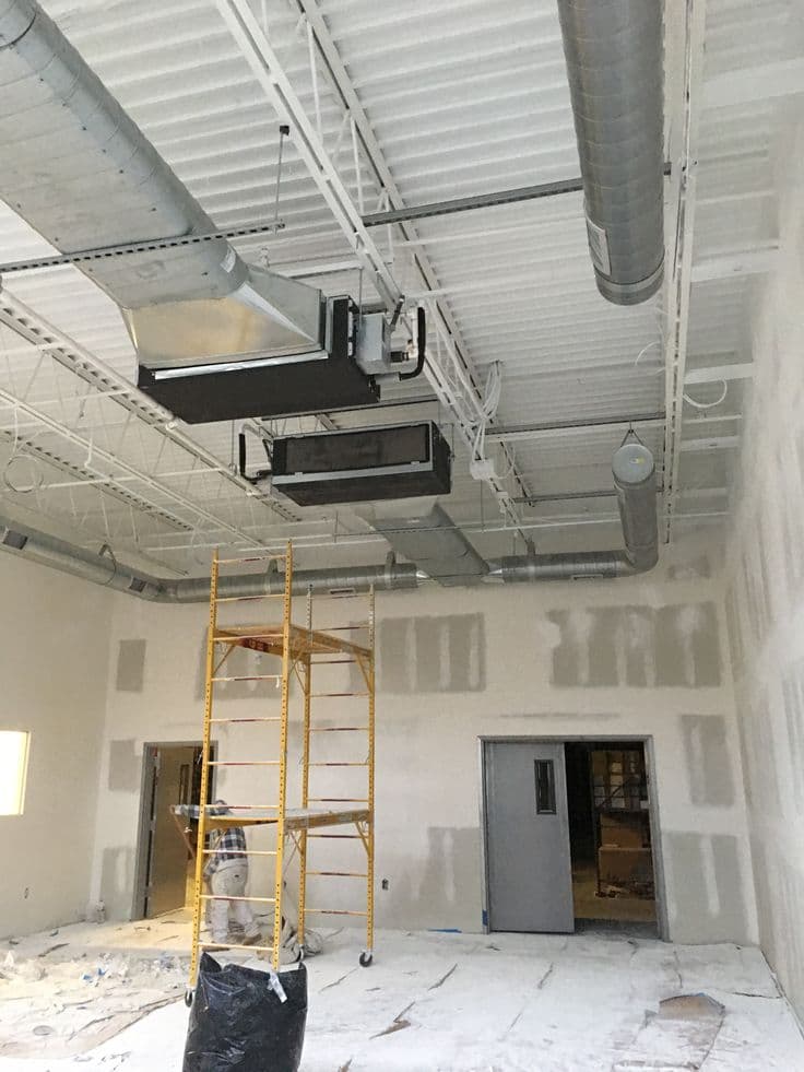 Commercial air balancing and HVAC ductwork