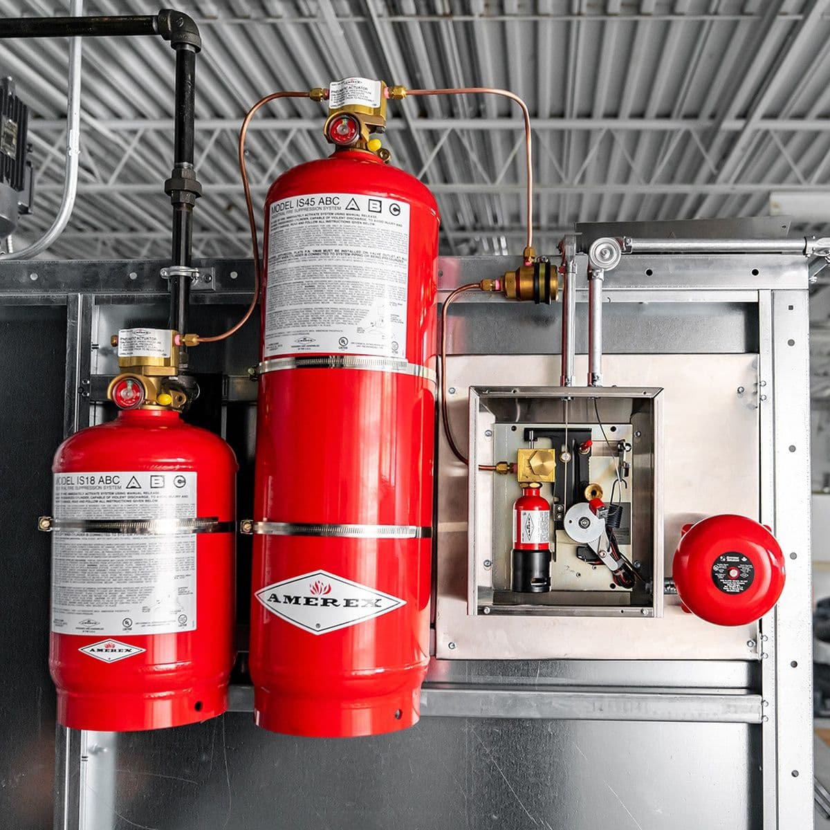 Fire suppression system equipment